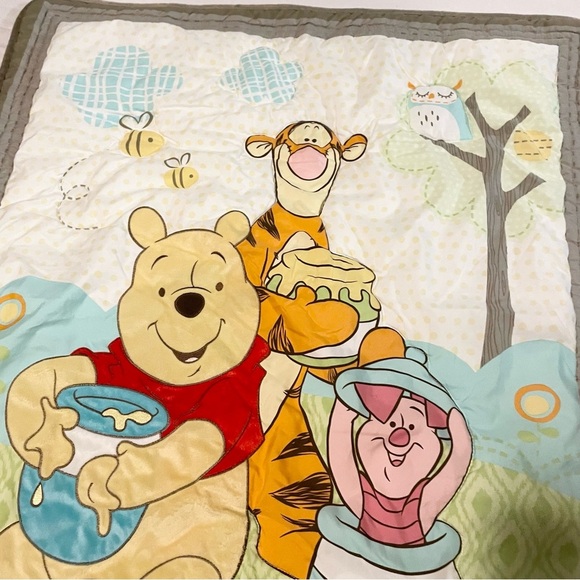 Disney Baby Winnie the Pooh Quilted Blanket Tigger Piglet - Picture 6 of 16